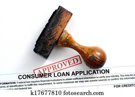 Loan application - approved