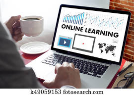 ONLINE LEARNING Connectivity Technology Coaching online Skills Teach Digital Online Internet ONLINE LEARNING Connectivity Technology Coaching online Skills Teach Digital Online Internet
