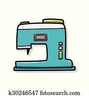 Tailor doodle cartoon Clip Art | k31645716 | Fotosearch