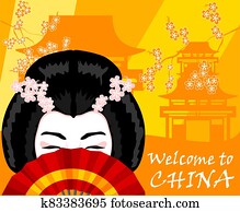 China and chinese woman China and chinese woman