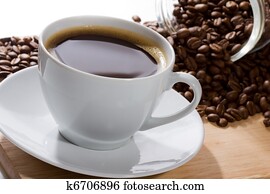 cup with coffee cup with coffee