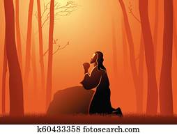 Jesus Praying in Gethsemane Jesus Praying in Gethsemane