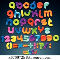 כיף, ממתק, פונט