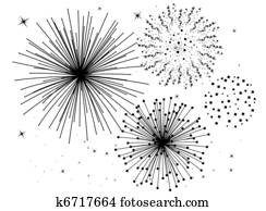 black and white fireworks black and white fireworks
