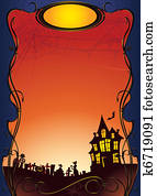 Halloween background Halloween background