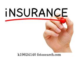 Insurance Red Marker Insurance Red Marker