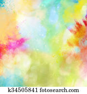 Rainbow powder Rainbow powder