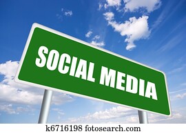 Social media sign Social media sign
