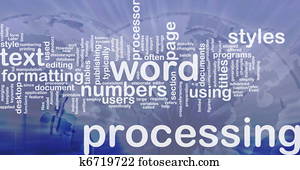 Word Processing Stock Illustration | Our Top 1000+ Word Processing ...