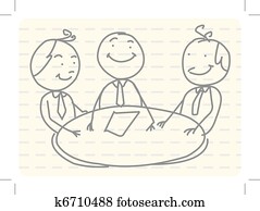 ビジネスが会合する