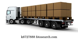 HGV Truck Shipping Cardboard Boxes