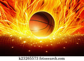 להשרף, כדור סל