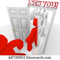 A New You - Walk Through the Doorway of Self Improvement