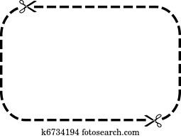 Vector cupon border Vector cupon border