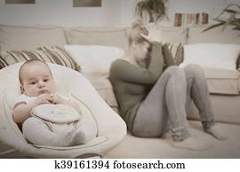 לסבול, מ, דיכאון