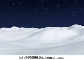 雪原 イラストレーション 105 雪原 ストックアート Fotosearch