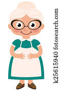 Grandmother housewife Grandmother housewife