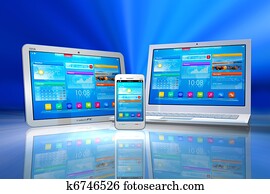 mainīgums, un, apmākties, computing, vispārējs