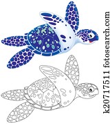 Marine turtle Marine turtle