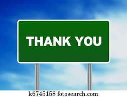 obrigado, sinal rodovia