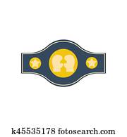 Champion belt Clipart | k8221245 | Fotosearch