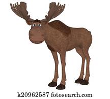 cartoon moose cartoon moose