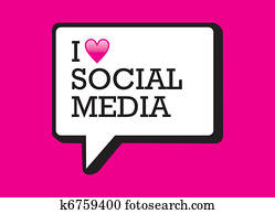 I love social media bubble I love social media bubble