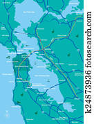 San Francisco Bay Area map San Francisco Bay Area map