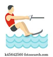 מים גולשים, icon,, דירה, סיגנון