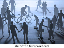 Busy City Life Busy City Life