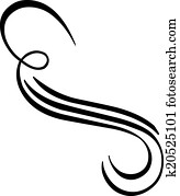 Curved Tattoo Vector Clipart Design Curved Tattoo Vector Clipart Design