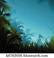 Jungle background Jungle background