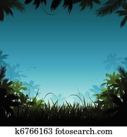 Jungle background Jungle background