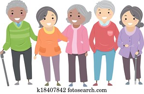 stickman, pensionati