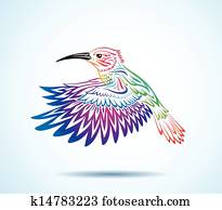 Vibrant hummingbird Vibrant hummingbird