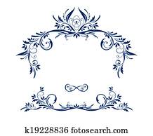 Vintage frame Vintage frame
