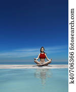 Beautiful exotic woman