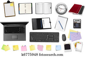 Business and office supplies. 