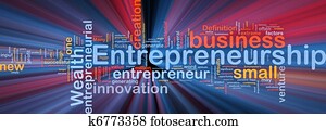 Business entrepreneurship background concept glowing Business entrepreneurship background concept glowing