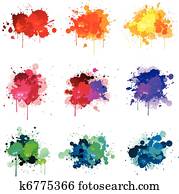 Paint splat Paint splat