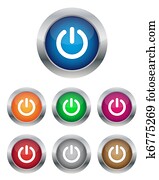 Power buttons Power buttons