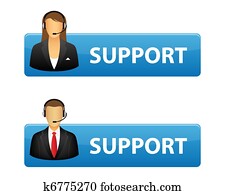 Support buttons Support buttons