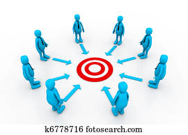 Team work target Team work target