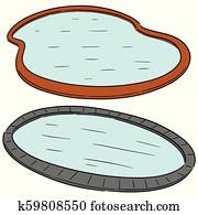 vector set of swimming pool vector set of swimming pool