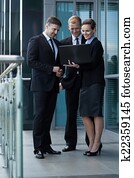 Team working on a project