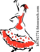 פלאמאנכו, dancer.