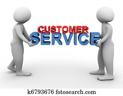 3d, גברים, להחזיק, שרות לקוחות