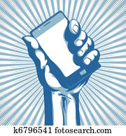 modern cell phone modern cell phone
