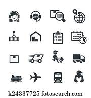 shipping icon set shipping icon set