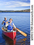 Family canoe trip